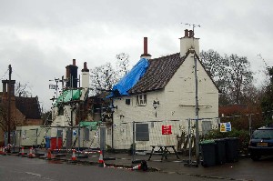 The aftermath of the January 2006 fire